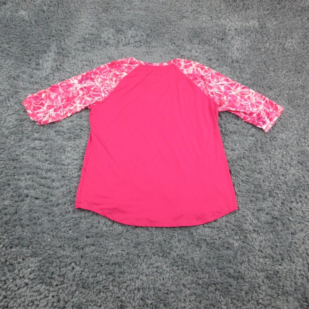 Reel Legends Shirt Womens Large Teal Pink Keep-It-Cool Lot of 2 Fishing Sun - Picture 14 of 16